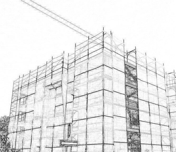 ponteggi per imbiancature e cappotto termico