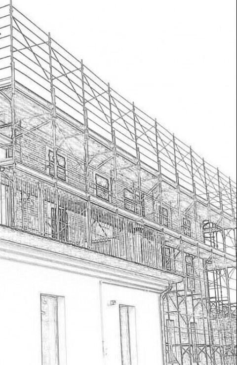 Ponteggi per ristrutturazioni